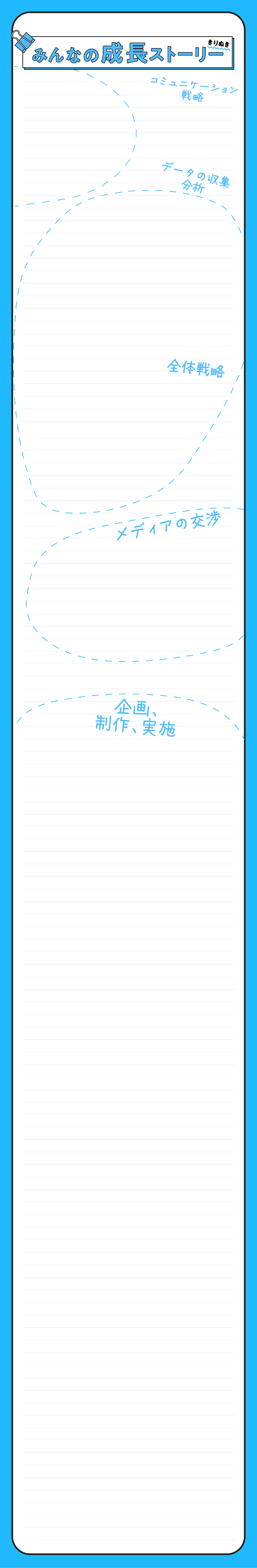 みんなの成長ストーリー きりぬき